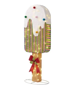 Outdoor Christmas Decorations Home Accents Holiday 42 In Warm White 60-Light LED Ice Cream 7 Outdoor Christmas Decorations Home Accents Holiday 42 In Warm White 60-Light LED Ice Cream -Christmas Tree Decorations Shop home accents holiday christmas yard decorations ty250 2014 40 1000