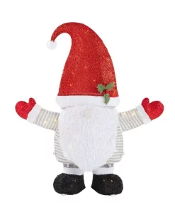 Outdoor Christmas Decorations Home Accents Holiday 3 Ft. Yuletide Lane LED Large Christmas Gnome