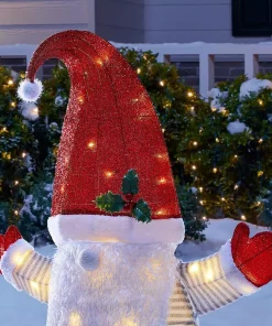 Outdoor Christmas Decorations Home Accents Holiday 3 Ft. Yuletide Lane LED Large Christmas Gnome -Christmas Tree Decorations Shop home accents holiday christmas yard decorations ty447 2014 a0 1000