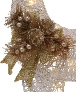 Outdoor Christmas Decorations Home Accents Holiday 3 Ft LED Lighted White Deer And Doe -Christmas Tree Decorations Shop home accents holiday christmas yard decorations ty449 1611 2 1f 1000