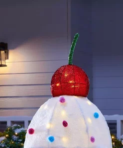 Outdoor Christmas Decorations Home Accents Holiday 42 In Warm White 40-Light LED Ice Cream 10 Outdoor Christmas Decorations Home Accents Holiday 42 In Warm White 40-Light LED Ice Cream -Christmas Tree Decorations Shop home accents holiday christmas yard decorations ty449 2014 1d 1000
