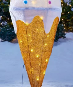 Outdoor Christmas Decorations Home Accents Holiday 42 In Warm White 40-Light LED Ice Cream 11 Outdoor Christmas Decorations Home Accents Holiday 42 In Warm White 40-Light LED Ice Cream -Christmas Tree Decorations Shop home accents holiday christmas yard decorations ty449 2014 66 1000
