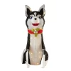 Outdoor Christmas Decorations Home Accents Holiday 3 Ft Adorable Dogs LED Husky