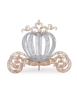 Outdoor Christmas Decorations Home Accents Holiday 4 Ft. LED Twinkling Carriage -Christmas Tree Decorations Shop home accents holiday christmas yard decorations ty721 1614 66 1000