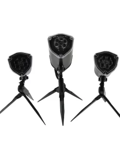 LightShow Multi-Color Whirl-A-Motion Static Merry Christmas LightSync With Sound Projection Stake -Christmas Tree Decorations Shop lightshow christmas light projectors 114118 40 1000