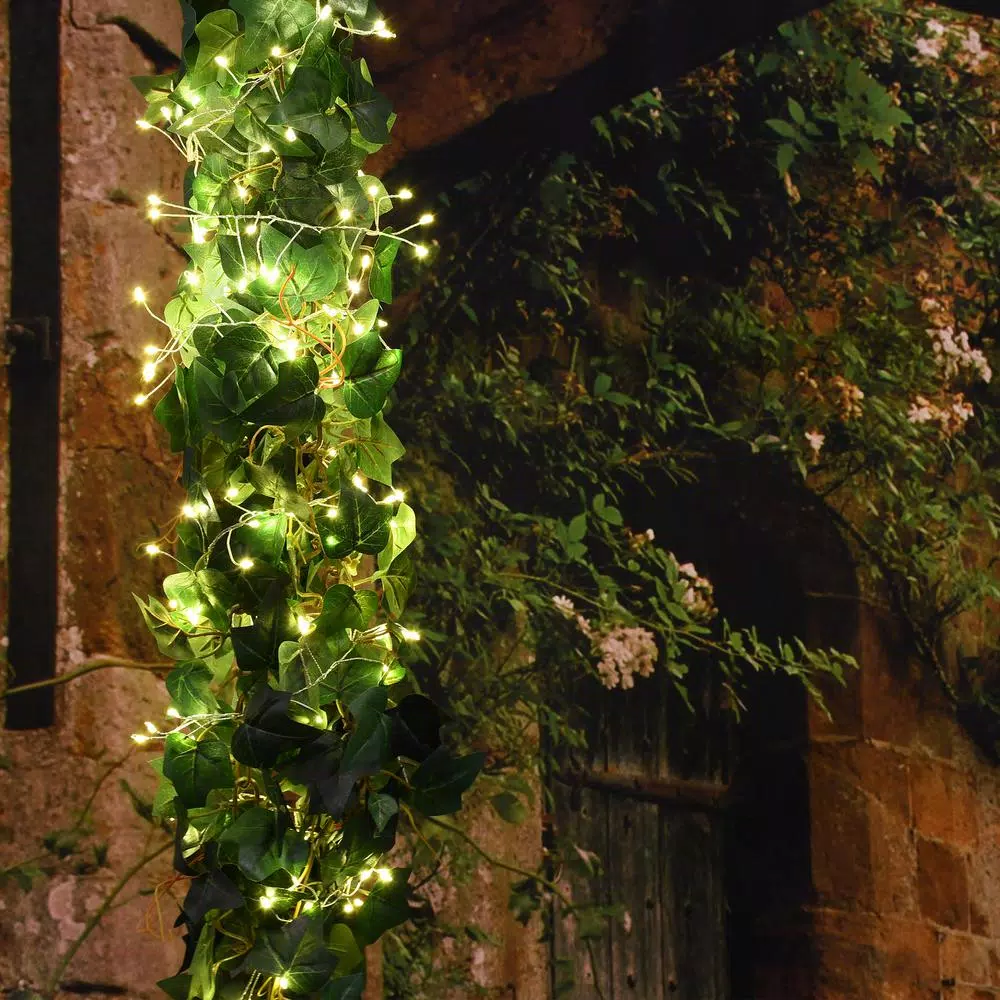 Christmas Lights LUMABASE 5 Ft. 100-Light LED White Firecracker String Lights With Silver Cord (2-Pack) 8 Christmas Lights LUMABASE 5 Ft. 100-Light LED White Firecracker String Lights With Silver Cord (2-Pack) - Image 8