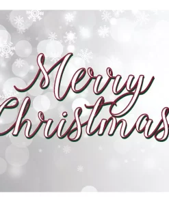 Outdoor Christmas Decorations My Door Decor 7 Ft. X 8 Ft. Merry Christmas Tree-Christmas Garage Door Decor Mural For Split Car Garage