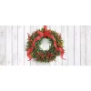 Outdoor Christmas Decorations My Door Decor 36 In. X 80 In. Winter Wonderland-Christmas Front Door Decor Mural