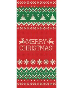 Outdoor Christmas Decorations My Door Decor 36 In. X 80 In. Ugly Christmas Sweater Merry Christmas-Christmas Front Door Decor Mural
