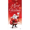 Outdoor Christmas Decorations My Door Decor 36 In. X 80 In. Santa’s Merry Christmas-Christmas Front Door Decor Mural