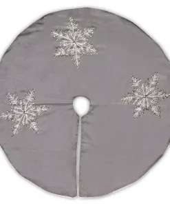 Christmas Tree Decorations National Tree Company 42 In. Snowflakes Design Tree Skirt