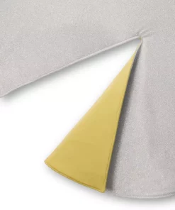 Christmas Tree Decorations National Tree Company 54 In. Silver/Gold Designer Tree Skirt