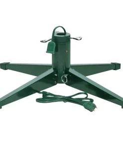 Christmas Tree Decorations National Tree Company Metal Revolving Tree Stand For Artificial Trees