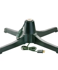 Christmas Tree Decorations National Tree Company Plastic Revolving Tree Stand For Trees Up To 6 Ft. To 8 Ft. Tall