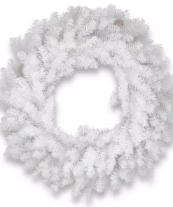 Christmas Greenery National Tree Company 30 In. Dunhill White Fir Wreath