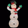 Outdoor Christmas Decorations National Tree Company 48 In. Snowman Decoration With Clear Lights