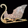 Outdoor Christmas Decorations National Tree Company 48 In. Santa’s Sleigh With Clear Lights