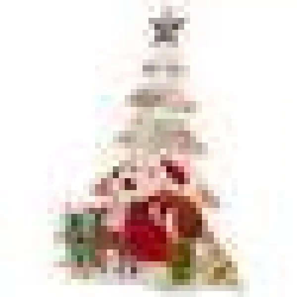 Outdoor Christmas Decorations National Tree Company 16 In. Lighted Tree Santa Scene 2 Outdoor Christmas Decorations National Tree Company 16 In. Lighted Tree Santa Scene - Image 2