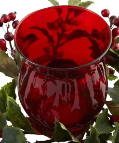Indoor Christmas Decorations Nearly Natural 6.5 In. Holly Berry Candelabrum 5 Indoor Christmas Decorations Nearly Natural 6.5 In. Holly Berry Candelabrum -Christmas Tree Decorations Shop nearly natural christmas candles holders 4818 4f 1000