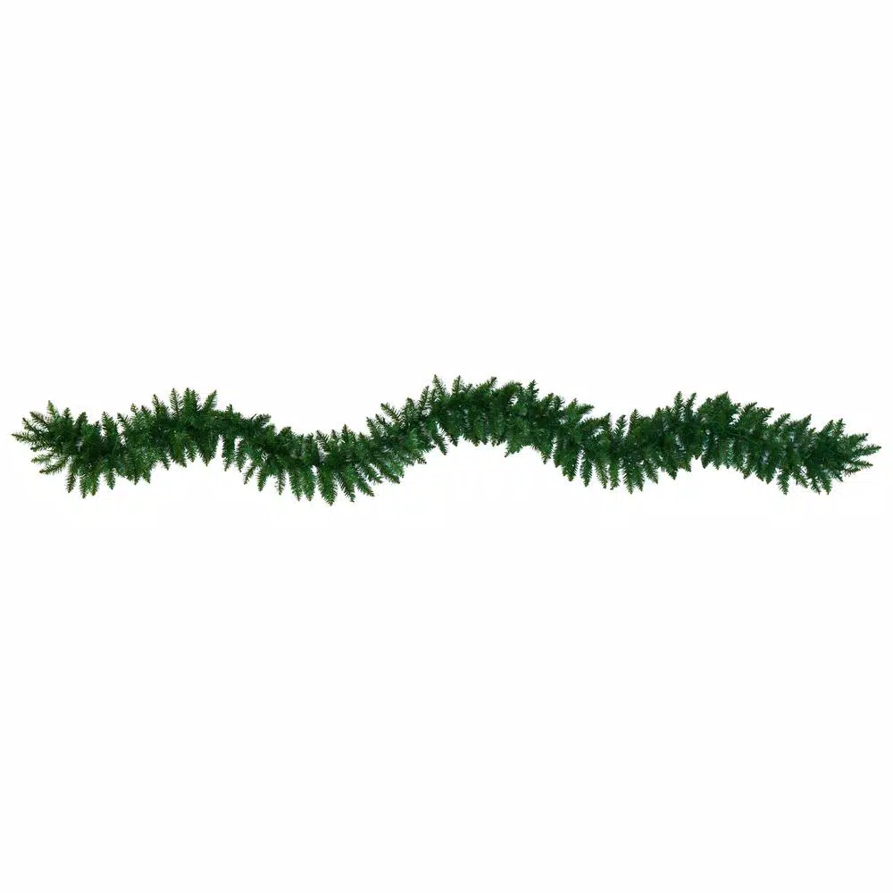 Christmas Greenery Nearly Natural 9 Ft. Battery Operated Pre-lit Artificial Christmas Pine Garland With 50 Warm White LED Lights 3 Christmas Greenery Nearly Natural 9 Ft. Battery Operated Pre-lit Artificial Christmas Pine Garland With 50 Warm White LED Lights - Image 3