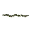 Christmas Greenery Nearly Natural 9 Ft. Battery Operated Pre-lit Ornament And Pinecone Artificial Christmas Garland With 50 Clear LED Lights