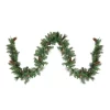 Christmas Greenery Northlight 9 Ft. X 10 In. Pre-Lit Yorkville Pine Artificial Christmas Garland – Clear Lights