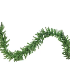 Christmas Greenery Northlight 100 Ft. X 12 In. Commercial Length Unlit Canadian Pine Artificial Christmas Garland