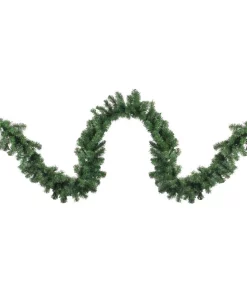 Christmas Greenery Northlight 9 Ft. X 12 In. Unlit Windsor Pine Artificial Christmas Garland