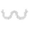 Christmas Greenery Northlight 9 Ft. X 10 In. Spruce Artificial Christmas Garland, Icy White