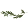 Christmas Greenery Northlight 72 In. Green Cypress Unlit Artificial Christmas Garland With Black Grape Berries