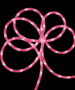 Christmas Lights Northlight 18 Ft. 108-Light Pink Indoor/Outdoor LED Christmas Rope Lights