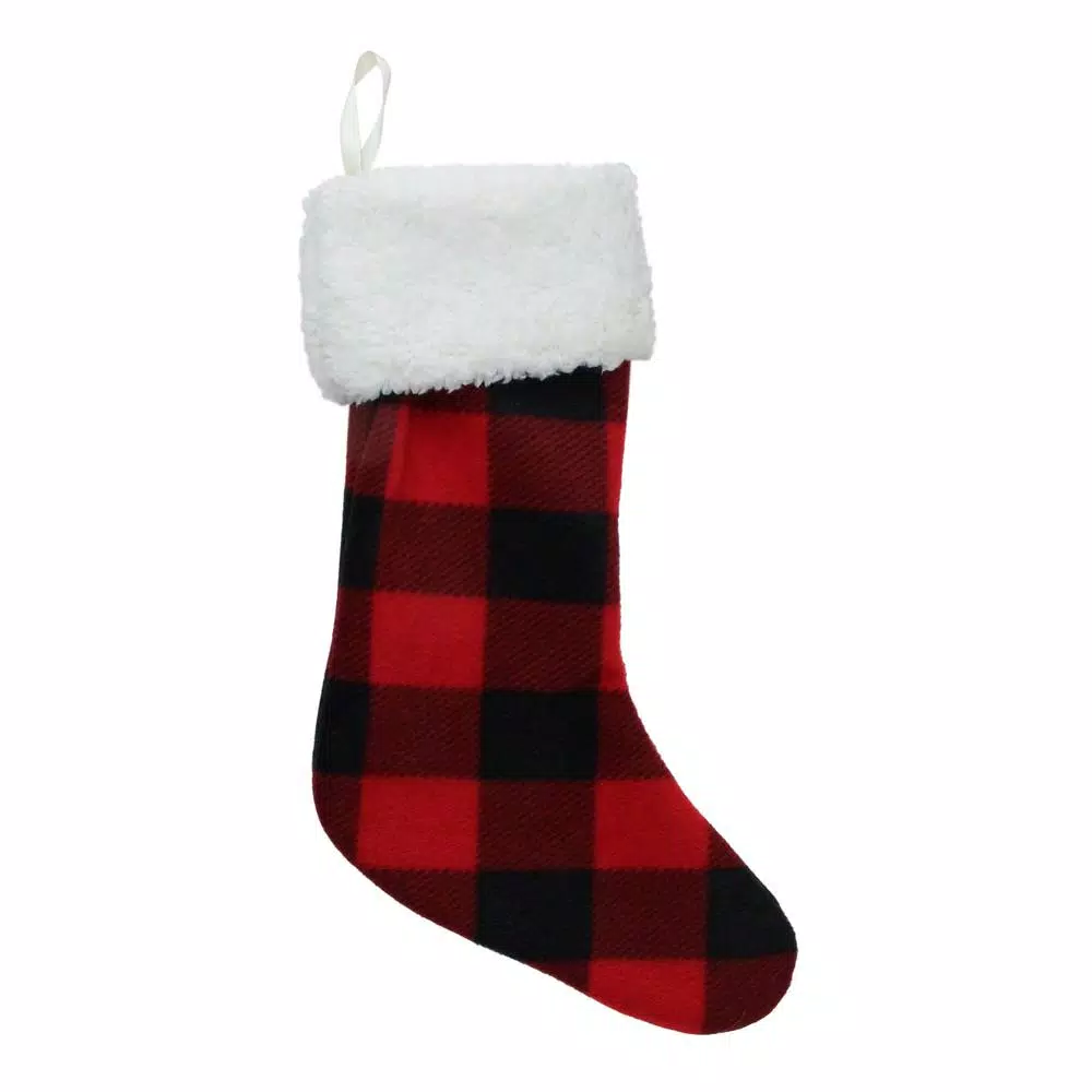 Indoor Christmas Decorations Northlight 18 In. Black And Red Buffalo Plaid Velvet Christmas Stocking With Sherpa Cuff 1 Indoor Christmas Decorations Northlight 18 In. Black And Red Buffalo Plaid Velvet Christmas Stocking With Sherpa Cuff