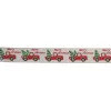 Christmas Tree Decorations Northlight 2.5 In. X 16 Yds. Red Trucks And Christmas Tree Wired Craft Beige Ribbon