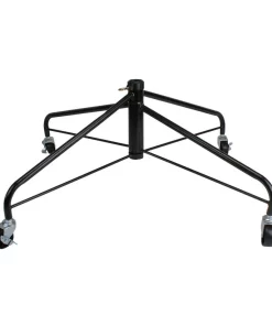 Christmas Tree Decorations Northlight Black Metal Rolling Christmas Tree Stand For 9 Ft. To 12 Ft. Artificial Trees – 1.25 In. Pole Diameter