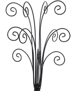 Christmas Tree Decorations Sunnydaze Decor Gloria 20 In. Tall Black Metal Christmas Ornament Stand -Christmas Tree Decorations Shop sunnydaze decor christmas ornaments hmi 641 1f 1000