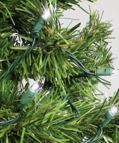 Christmas Lights Sunnydaze Decor 22 Ft. 5 Mm W Angle 70-Count Multi-Seasonal Decor LED String Lights – White -Christmas Tree Decorations Shop sunnydaze decor christmas string lights kwr 770 4f 1000