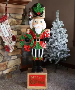 Outdoor Christmas Decorations Sunnydaze Decor 48 In. Christmas Nutcracker Indoor/Outdoor Statue 11 Outdoor Christmas Decorations Sunnydaze Decor 48 In. Christmas Nutcracker Indoor/Outdoor Statue -Christmas Tree Decorations Shop sunnydaze decor christmas yard decorations fc 261 31 1000