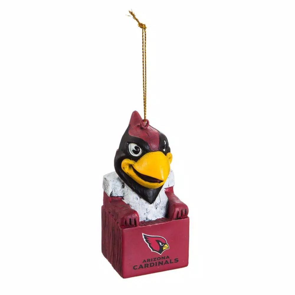 Christmas Tree Decorations Team Sports America Arizona Cardinals 1-1/2 In. NFL Mascot Tiki Totem Christmas Ornament 1 Christmas Tree Decorations Team Sports America Arizona Cardinals 1-1/2 In. NFL Mascot Tiki Totem Christmas Ornament