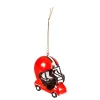 Christmas Tree Decorations Team Sports America Cleveland Browns 3 In. NFL Field Car Christmas Ornament