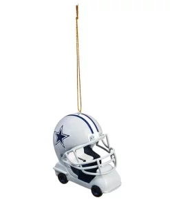 Christmas Tree Decorations Team Sports America Dallas Cowboys 3 In. NFL Field Car Christmas Ornament