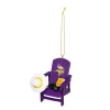 Christmas Tree Decorations Team Sports America Minnesota Vikings 3-1/2 In. NFL Adirondack Chair Christmas Ornament