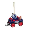 Christmas Tree Decorations Team Sports America New York Giants 1-3/4 In. NFL Team Wagon Christmas Ornament