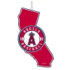 Christmas Tree Decorations Team Sports America Los Angeles Angels Of Anaheim 5 In. MLB Team State Christmas Ornament
