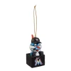 Christmas Tree Decorations Team Sports America Miami Marlins 1-1/2 In. MLB Mascot Tiki Totem Christmas Ornament