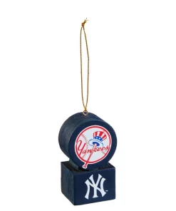 Christmas Tree Decorations Team Sports America New York Yankees 1-1/2 In. MLB Mascot Tiki Totem Christmas Ornament