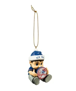 Christmas Tree Decorations Team Sports America New York Yankees 2 In. MLB New Lil Fan Christmas Ornament