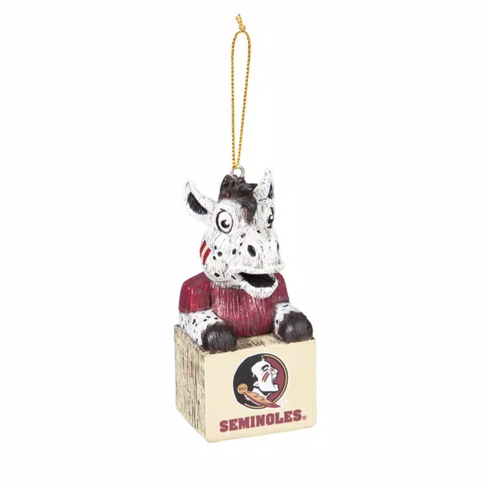 Christmas Tree Decorations Team Sports America Florida State University 1-1/2 In. NCAA Mascot Tiki Totem Christmas Ornament 1 Christmas Tree Decorations Team Sports America Florida State University 1-1/2 In. NCAA Mascot Tiki Totem Christmas Ornament