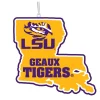 Christmas Tree Decorations Team Sports America Louisiana State University 5 In. NCAA Team State Christmas Ornament