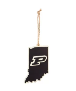 Christmas Tree Decorations Team Sports America Purdue University 5 In. NCAA Team State Christmas Ornament