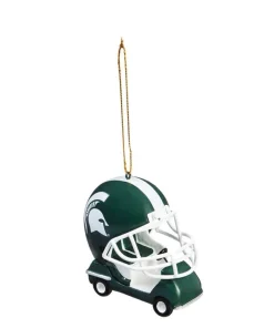 Christmas Tree Decorations Team Sports America Michigan State University 3 In. NCAA Field Car Christmas Ornament